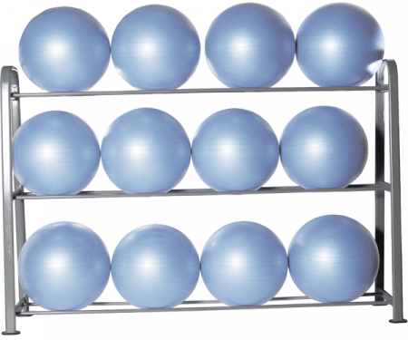 O'LIVE FITNESS BALL RACK, 12 uts