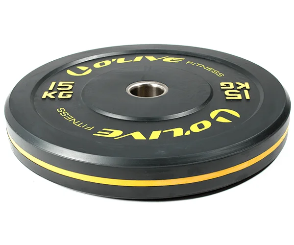 O'LIVE OLYMPIC RUBBER DISCS, 25 kg ut