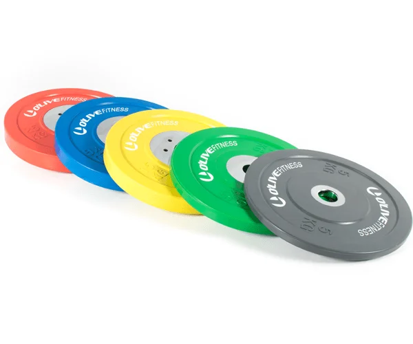 O'LIVE OLYMPIC COMPETITION BUMPER PLATE, 25 kg